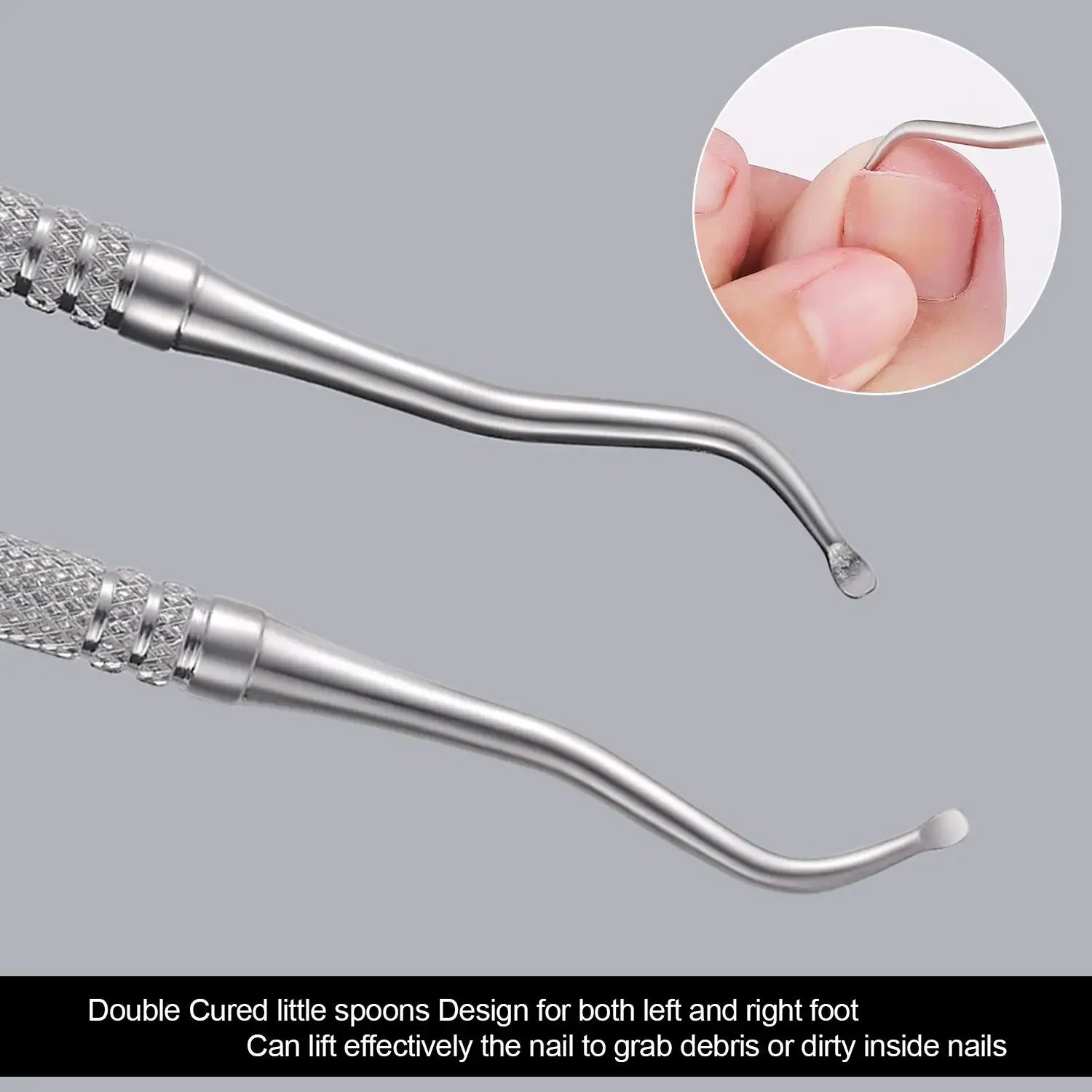 Professional Toe Nail Clipper Set for Ingrown Toenails - Smarsty