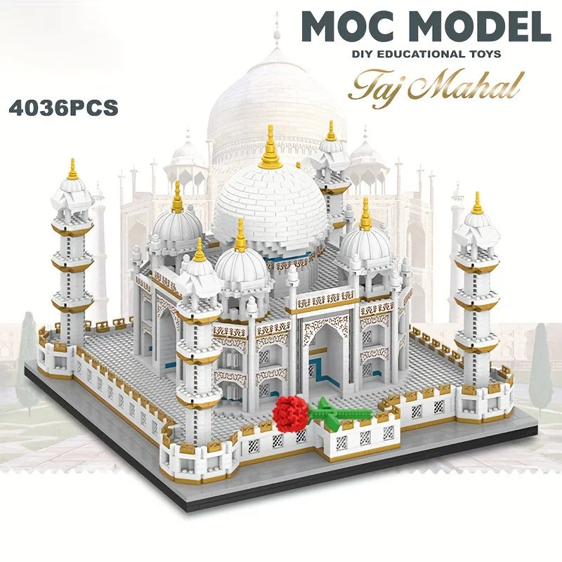 4036pcs small castle building model, building blocks assembly collection toys, decorations gifts for friends and family
