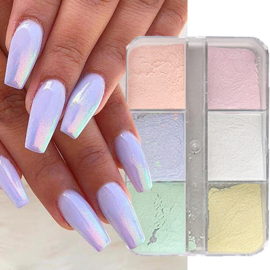 Metallic Chrome Nail Glitter Powder for Stunning Manicures - Smarsty