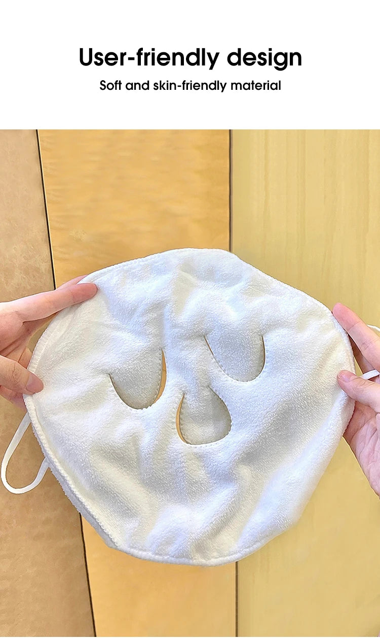 Soft Skin-Friendly Hot Compress Towel for Face Care - Smarsty