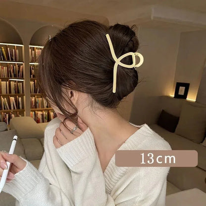 Large Matte Hair Claw Clips For Women Strong Hold Comfort - Smarsty
