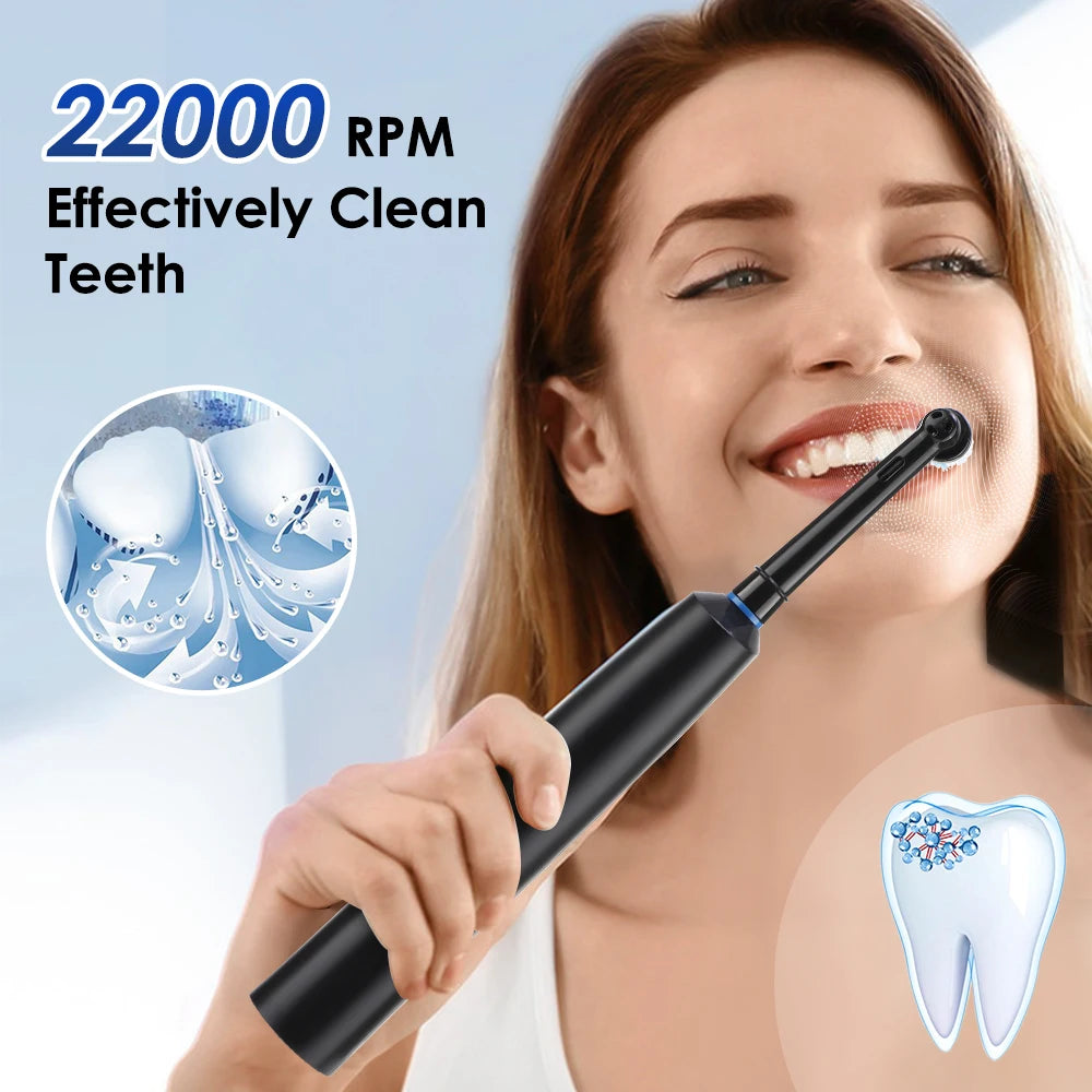 Smart Rotating Timing Electric Toothbrush, Rechargeable Rotary Toothbrush with 4 Heads, 5 Modes Setting Teeth Whitening Oral Car - Smarsty