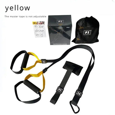 Suspension Training Strap Fitness Strength Power Suspension Trainer Adjustable Yoga Strap Wall Mount Professional Trx Tensioner by Smarsty