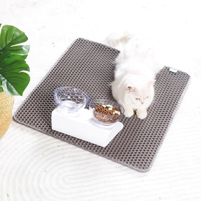 Waterproof Cat Litter Mat Non-Slip Easy Cleanup - Smarsty