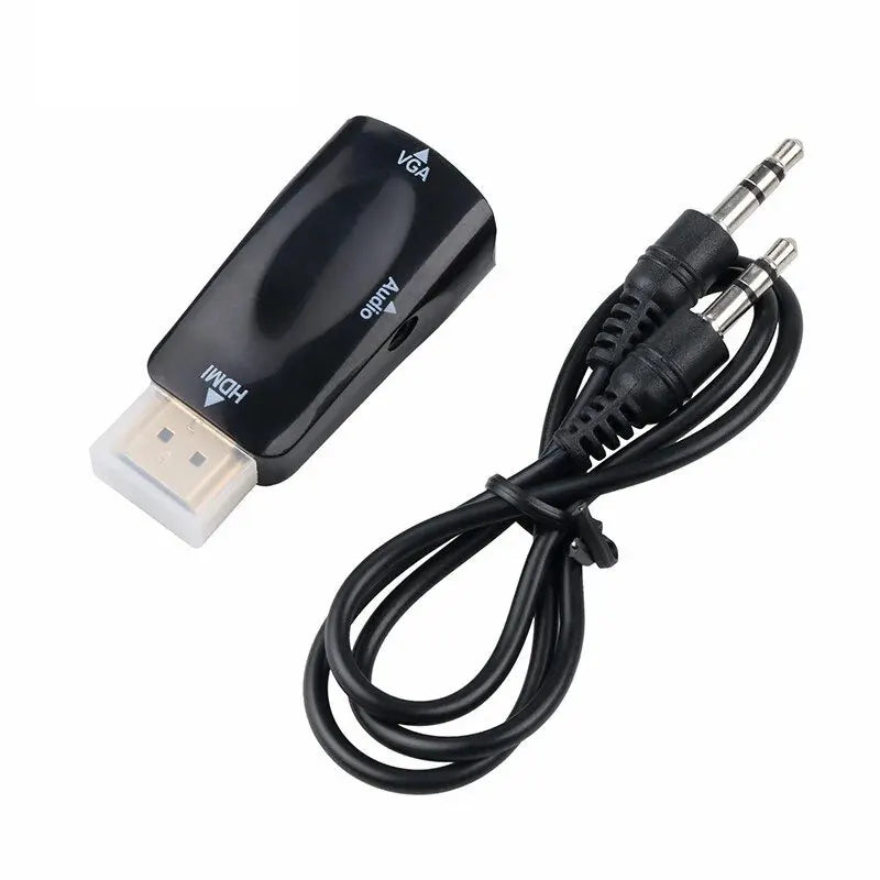 HDMI to VGA Cable Converter with Audio Support - Smarsty
