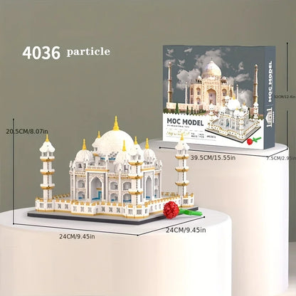 4036pcs small castle building model, building blocks assembly collection toys, decorations gifts for friends and family