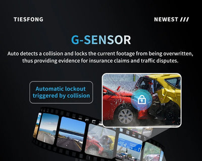 4 Channel GPS Dash Cam Front 4K Night Vision Parking - Smarsty