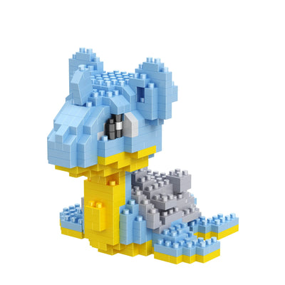 DIY Pokemon Blocks Small Cartoon Mini Building Block Pikachu Charizard Eevee Mewtwo Anime Assemble Action Model Dolls Toys by Smarsty