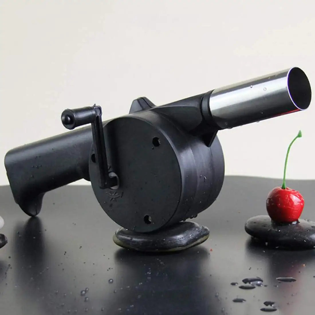 Portable Hand-Cranked Barbecue Air Blower for Easy Fire Starting - Smarsty