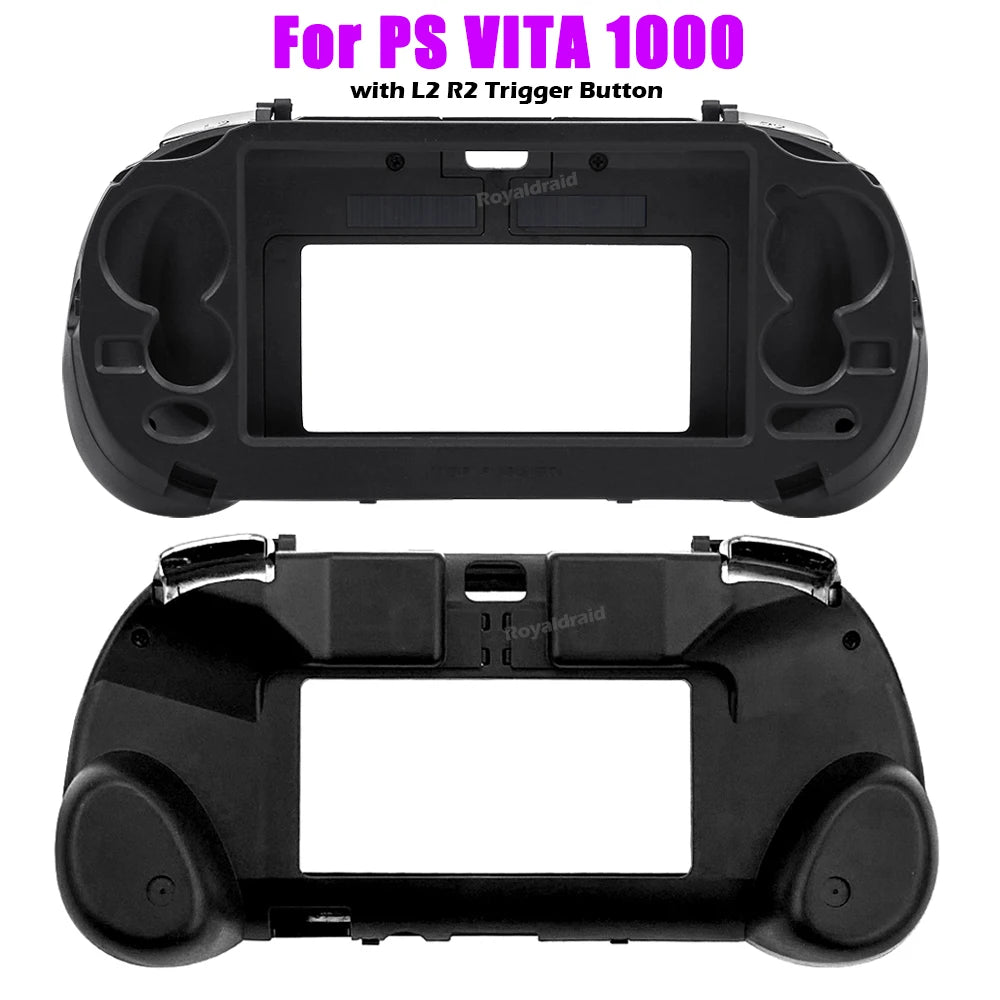 Black Hand Grip Case with L2 R2 Triggers for PS Vita - Smarsty