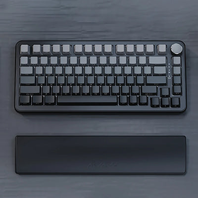 81 Keys Gaming Keyboard Wrist Rest Pad Ergonometric Soft Memory Foam Hand Support Anti-Slip Stable Base for Work Studying Gaming
