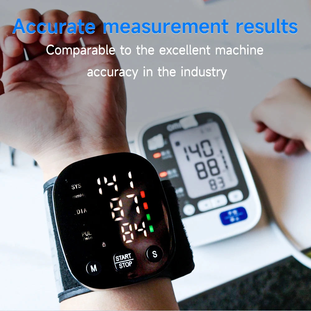 Yongrow Rechargeable Digital Wrist Blood Pressure Monitor - Smarsty