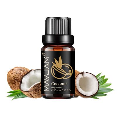 MAYJAM Fruit Essential Oil 10ml Cherry Banana Papaya Grape Litchi Guava Kiwifruit Pear Fig Fragrance Oil for Diffuser Candle - Smarsty
