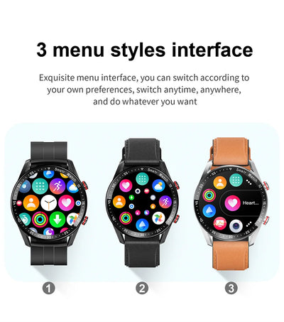 Bluetooth Call Smart Watch for Men with Health Tracking - Smarsty