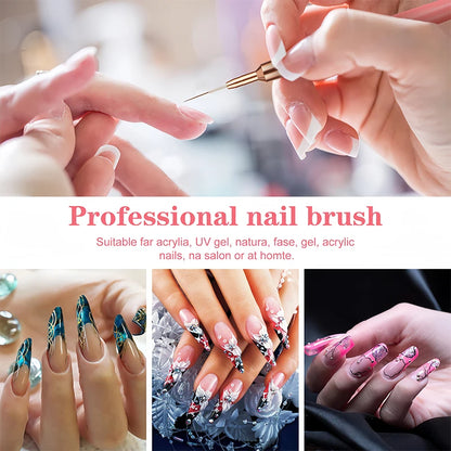 Professional Nail Art Liner Brush Set for Precision Painting - Smarsty