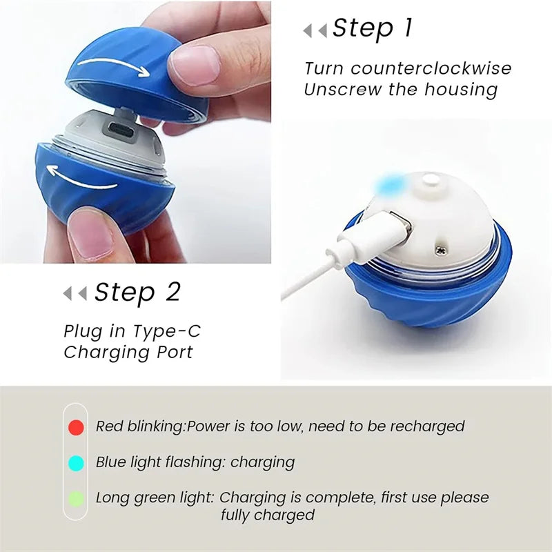Interactive Smart Dog Toy Ball for Active Play - Smarsty
