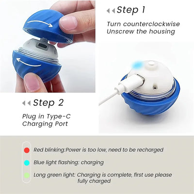 Interactive Smart Dog Toy Ball For Active Play - Smarsty