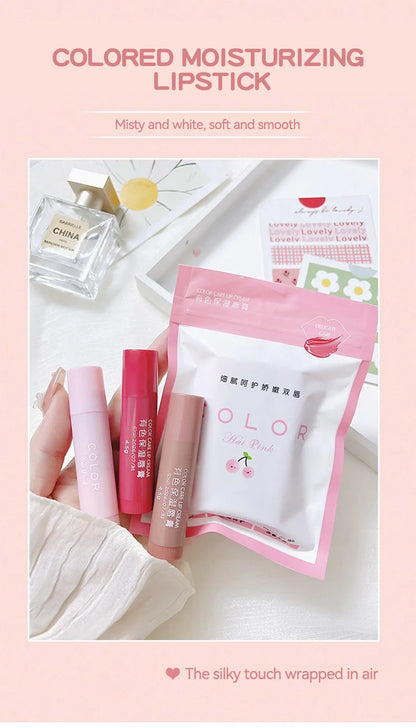 HAIPINK Tinted Moisturizing Lip Balm Set for Hydration - Smarsty