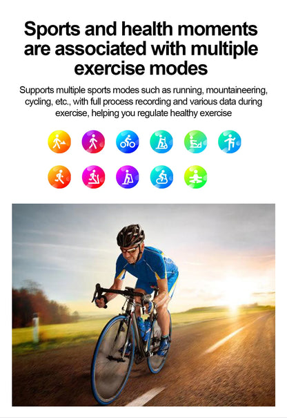 2025 Smart Health Watch with Blood Oxygen and ECG - Smarsty