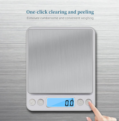 Mini Digital Kitchen Scale with LED Display and Precision Accuracy - Smarsty