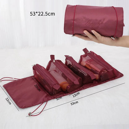 Transparent Cosmetic Bag Travel Organizer For On The Go - Smarsty
