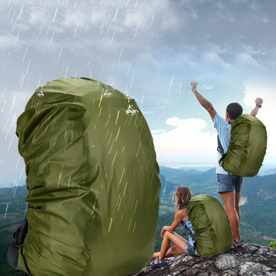 60L Waterproof Backpack Cover Dustproof Rain Cover For Backpack Rainproof Cover Outdoor Camping Hiking Climbing Bag by Smarsty