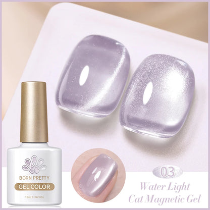 Born Pretty Rainbow Purple Magnetic Gel Nail Polish - Smarsty