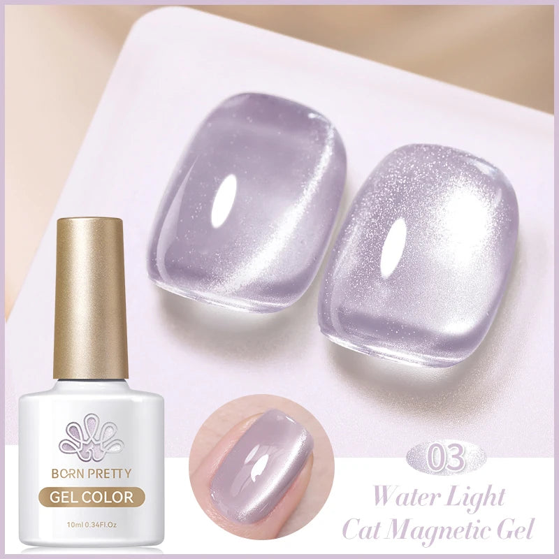 Born Pretty Rainbow Purple Magnetic Gel Nail Polish - Smarsty