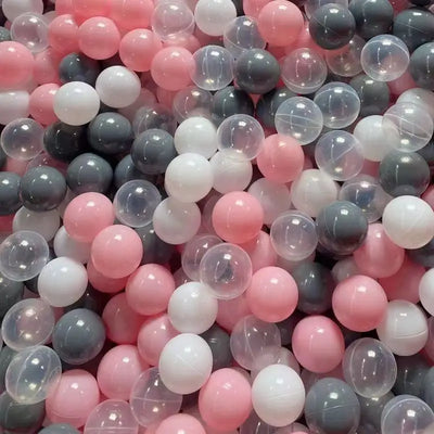 100PCS Outdoor Sport Ball Colorful Soft Water Swim Pool Ocean Wave Ball Baby Eco-Friendly Stress Air Ball Tent Toys for Children - Smarsty