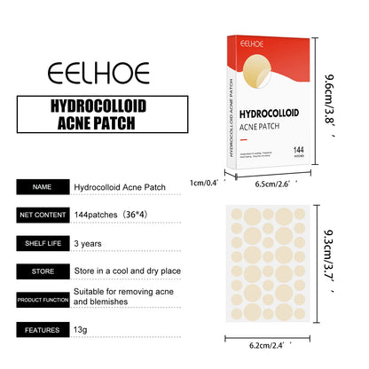 Invisible Hydrocolloid Acne Patches for Clear Skin - Smarsty