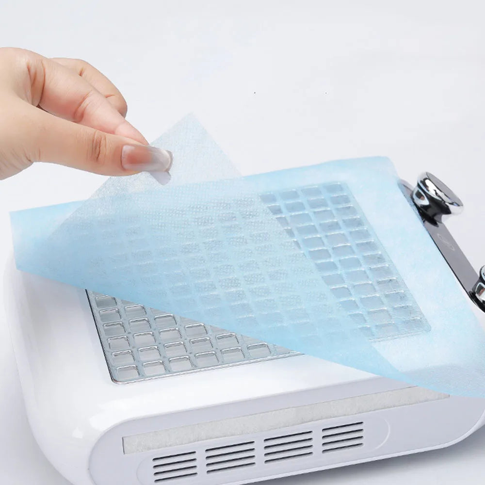 100 Pcs Disposable Nail Art Dust Filter Paper - Smarsty