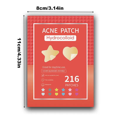 Colorful Star Acne Patches for Spot Treatment - Smarsty