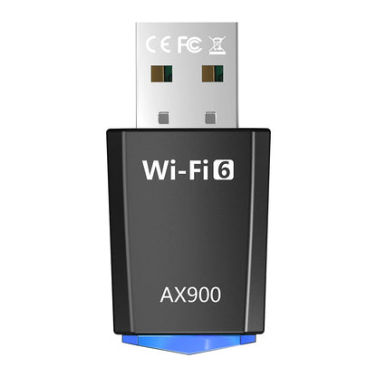 AX900 Driver-Free Wireless Network Card Dual-Band USB Network Card 900Mbps USB WiFi Dongle 2.4G&5GHz for Laptop Windows 7 10 11