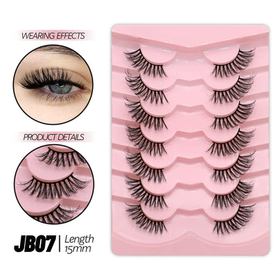 GROINNEYA Soft Natural Faux Mink Eyelashes for Everyday Wear - Smarsty