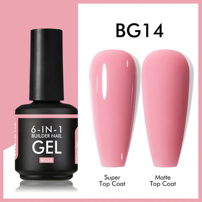 Chunshu 6 In 1 Builder UV Gel Polish 15ML - Smarsty