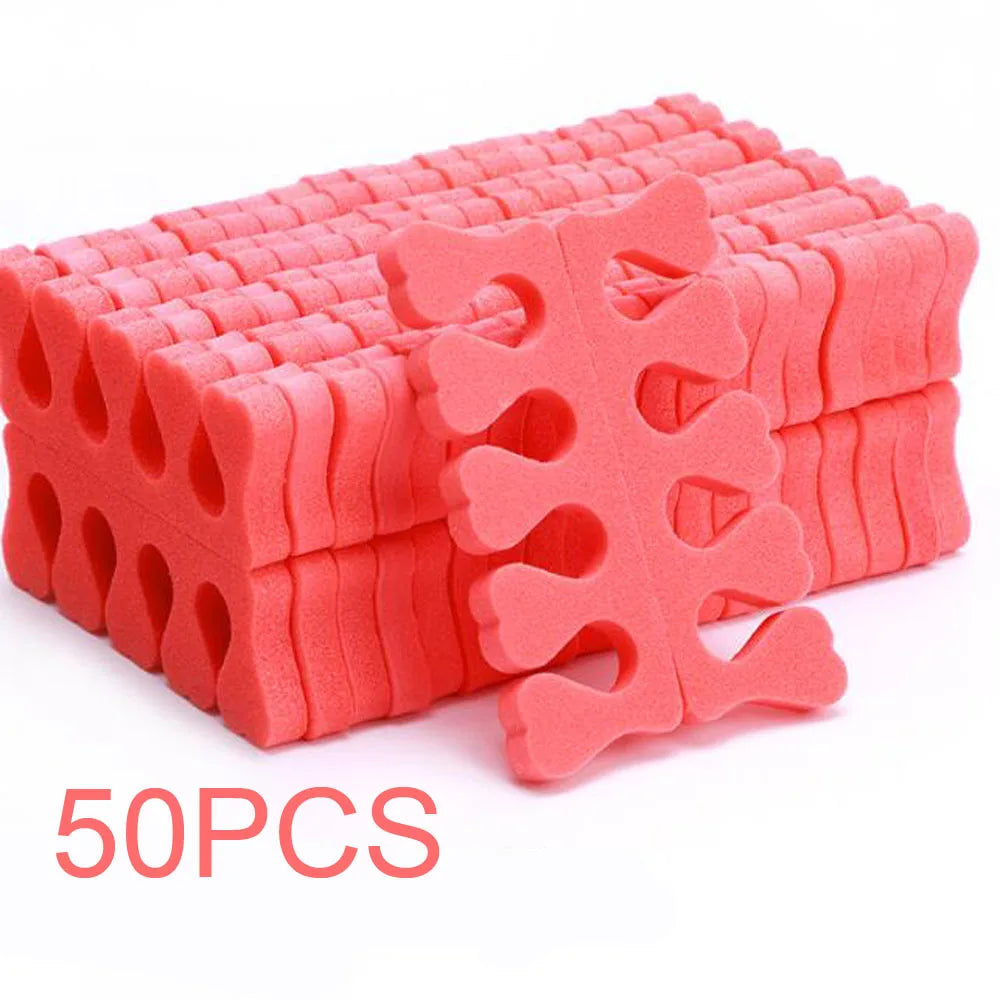 Soft Silicone Toe Separators for Nail Art Practice - Smarsty