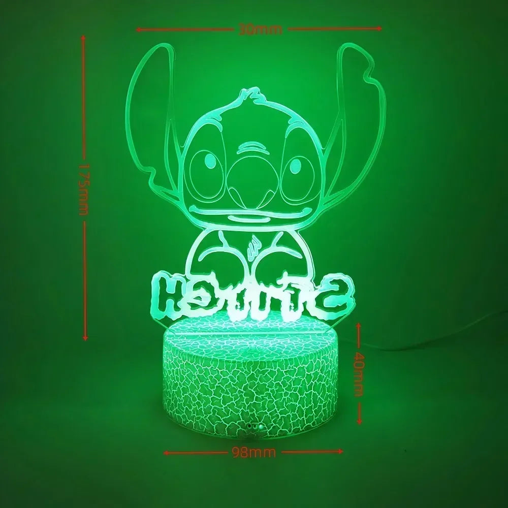 3D Illusion LED Night Light with Remote Control - Smarsty