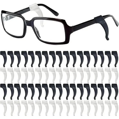 2/40pcs Silicone Ear Hook Anti-slip Glasses Leg Ear Sleeve Bracket Fastener Sunglasses Accessories Grip Anti-fall Eyewear Holder - Smarsty