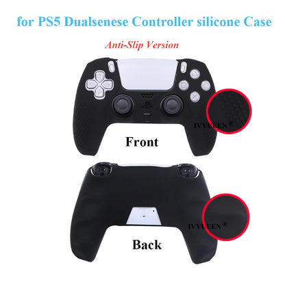 Ivyueen Anti-Slip Silicone Cover for PS5 Controller - Smarsty