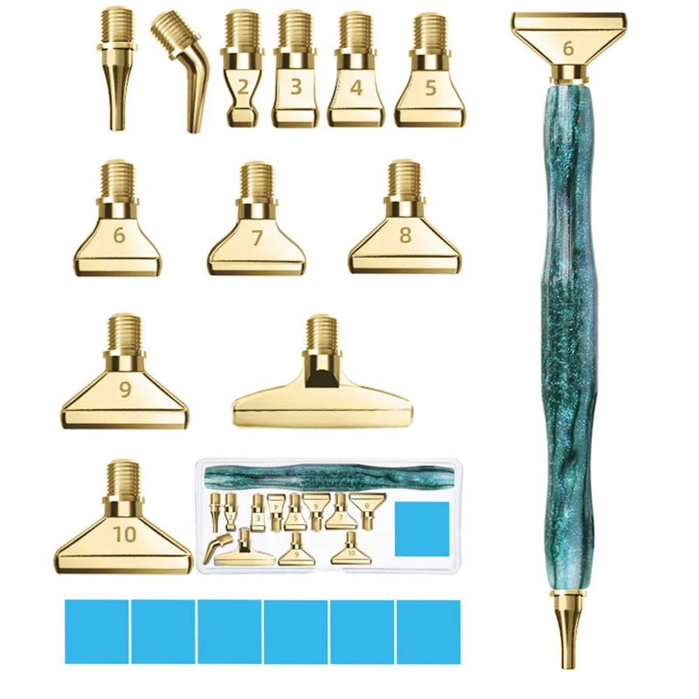 5D Diamond Painting Pen with Metal Replacement Heads - Smarsty