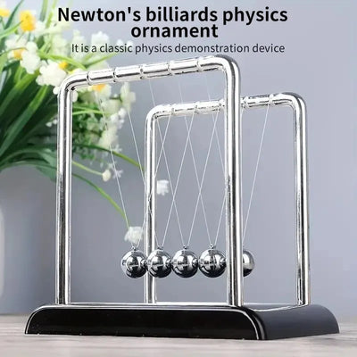 Newton's Cradle Balance Steel Ball Teaching Supplies Physics Science Pendulum Desktop Toys Stress Relief Gifts Home Decoration - Smarsty
