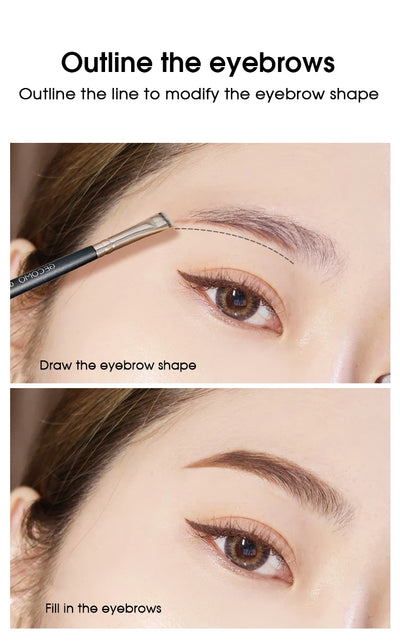 Eyeliner and Eyebrow Brush for Precise Makeup Application - Smarsty