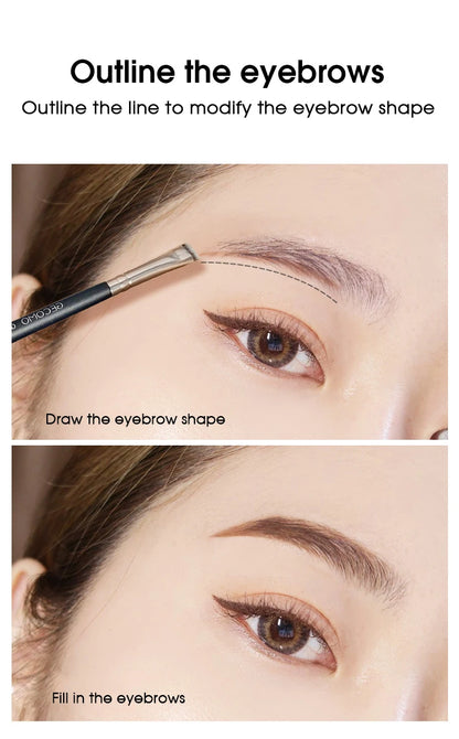 Eyeliner and Eyebrow Brush for Precise Makeup Application - Smarsty