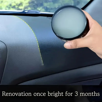 Crystal clear car plastic repair agent - car interior and panel renewal wax coating agent car wax car polishing wax - Smarsty