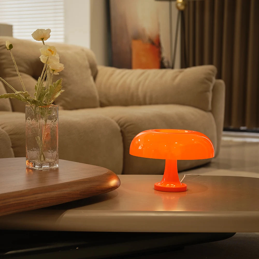 Minimalist Mushroom Table Lamp for Modern Bedrooms - Smarsty