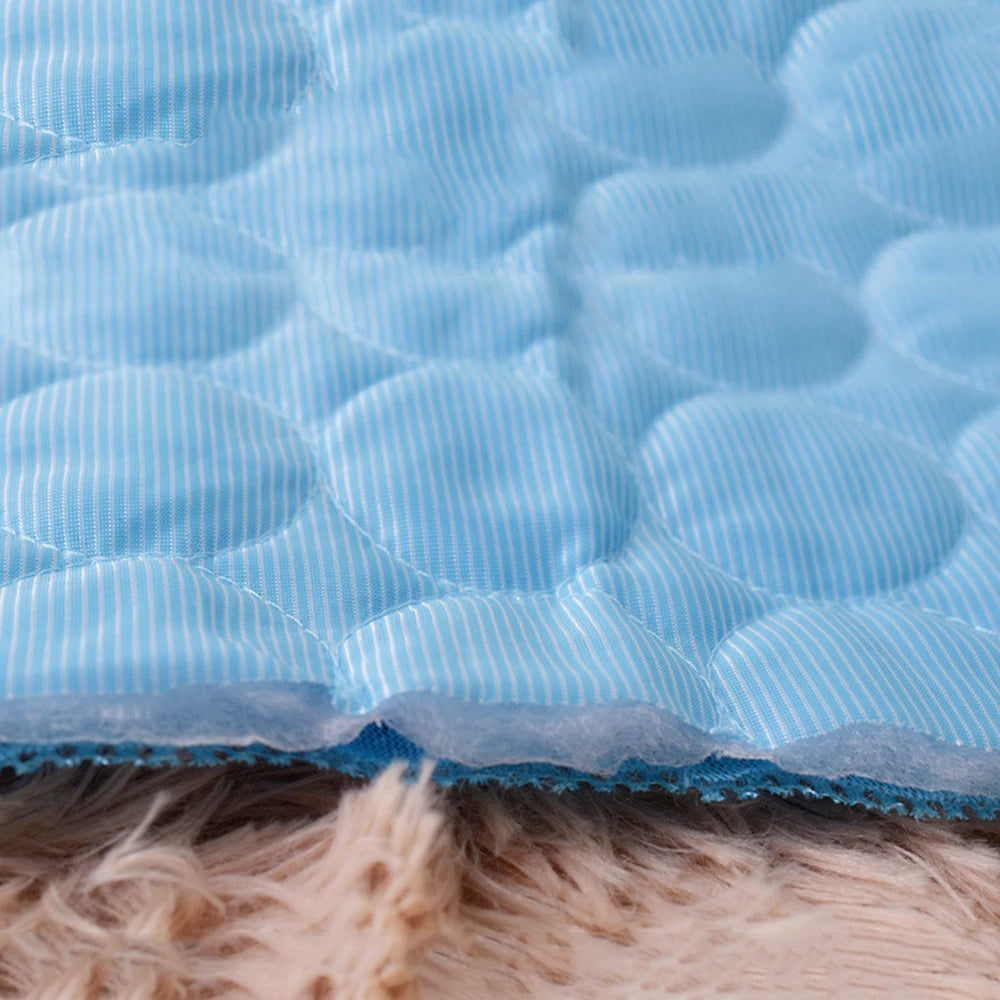 Cooling Summer Dog Mat Breathable Pet Bed Washable - Smarsty