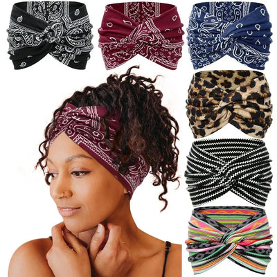 Extra Large Thick Wide Headband Turban Comfortable Fit - Smarsty