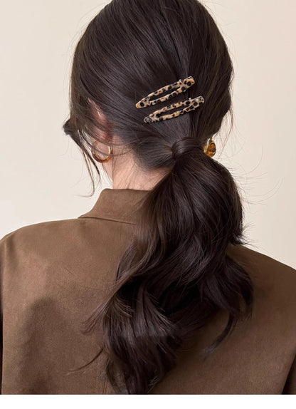 Colorful Acetate Hair Clips Set for Stylish Women - Smarsty