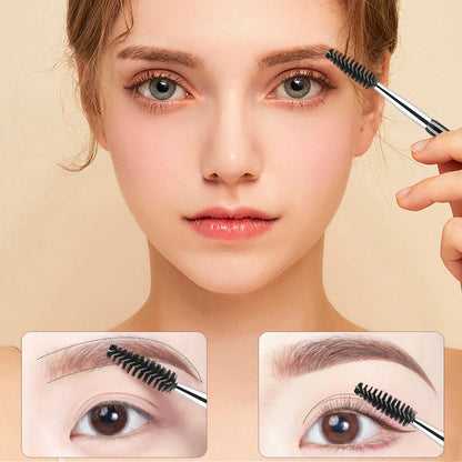Dual Ended Eyebrow Brush With Spoolie For Perfect Brows - Smarsty