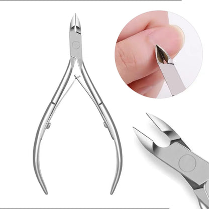Stainless Steel Cuticle Scissors for Perfect Nail Care - Smarsty